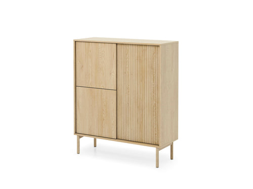 Lask Tavo – High Sideboard 3 Doors (103.5 × 121.8 × 39.5 cm)