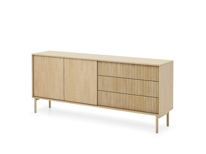Lask Tavo – Sideboard 187 cm with 2 Doors and 3 Drawers (187.1 × 79.8 × 39.5 cm)