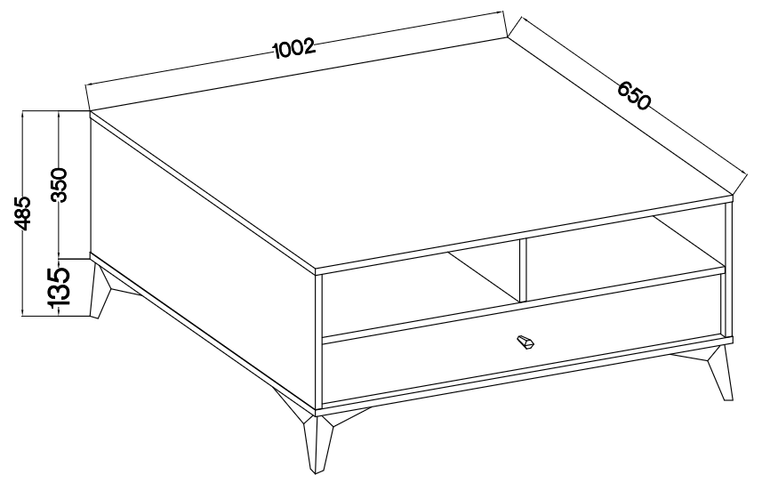 LE Tokyo Coffee Table 201 - Eucalyptus Green