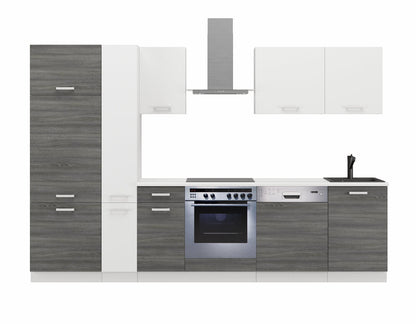 LE Toni 300 cm Kitchen Set – Ribbeck Oak
