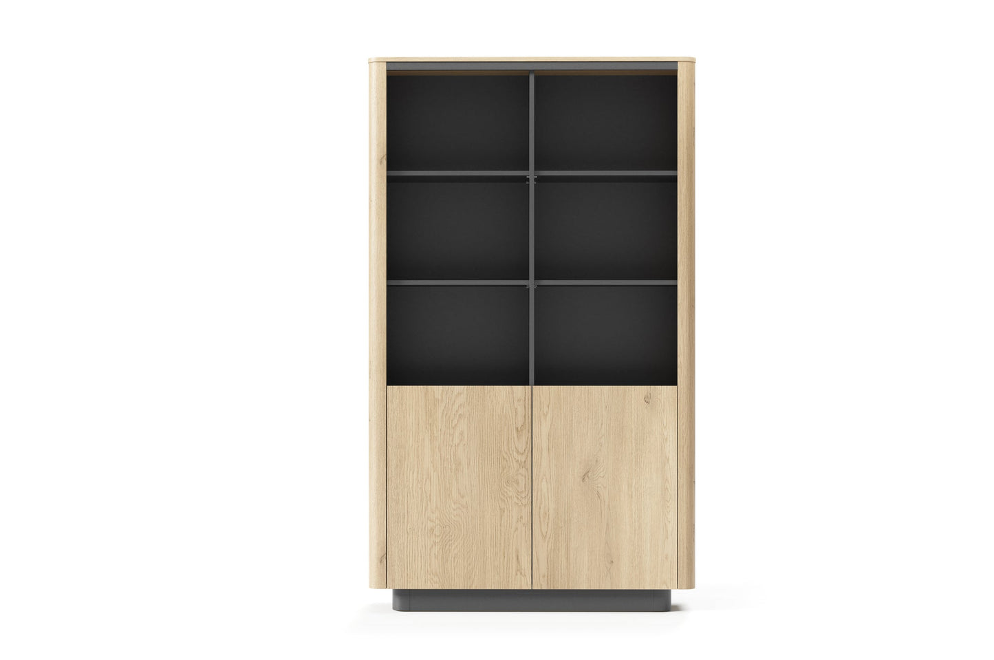 Lask Torro – Display Cabinet 2 Doors (113.2 × 190.1 × 38.1 cm)