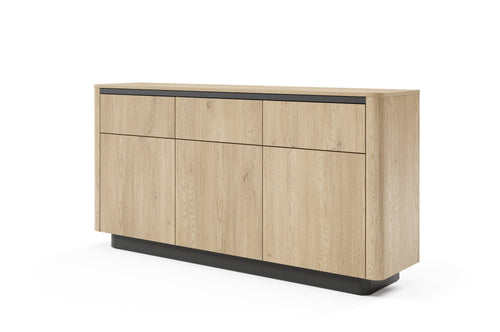 Lask Torro – Sideboard 163 cm with 3 Drawers and 3 Doors (163.2 × 82.9 × 38.1 cm)