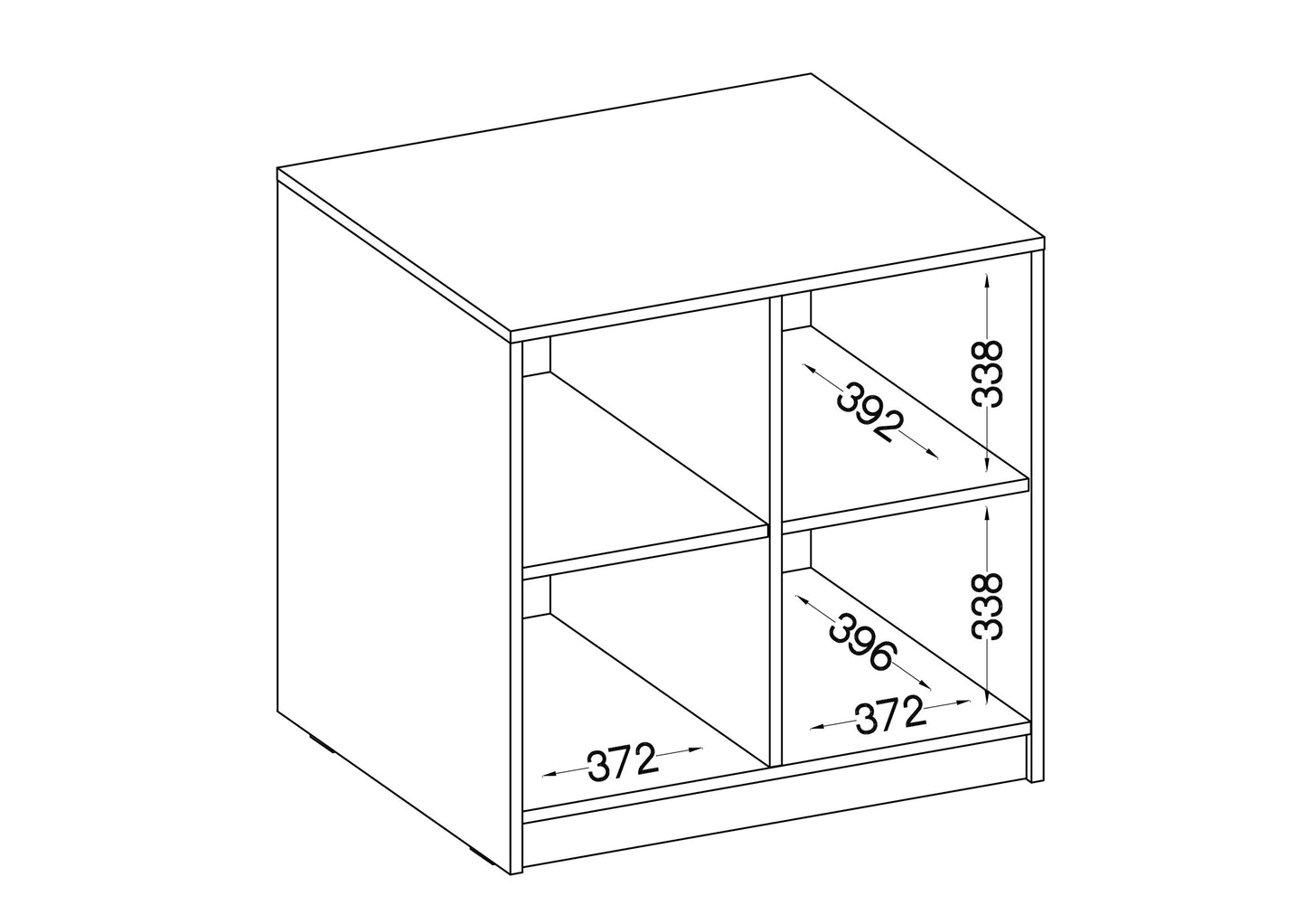 LE Malta 102 2F Lower Cabinet in Artisan Oak