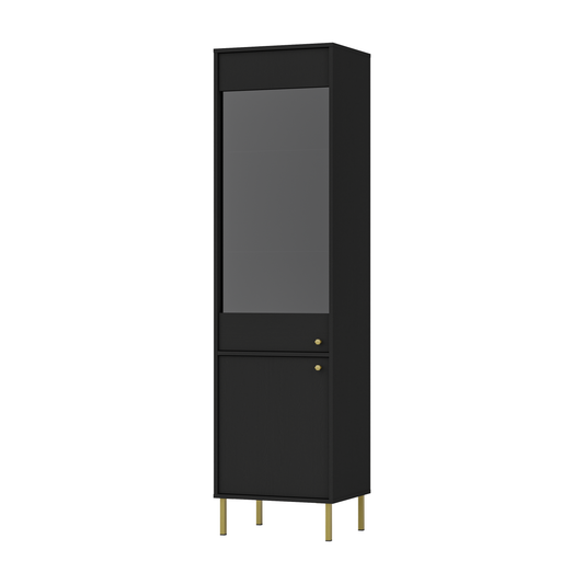LE TOKYO 2 Display Cabinet 101 – Black Graphite