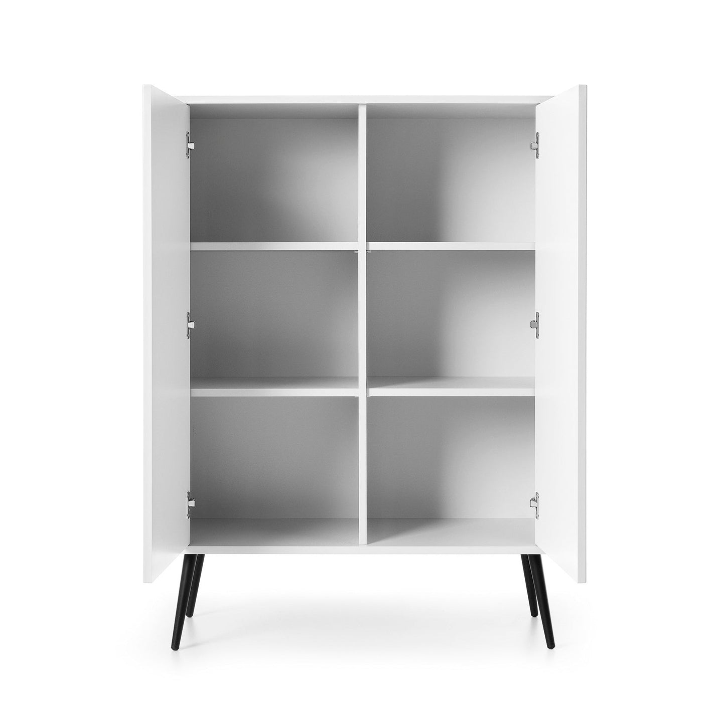 Zova White High Sideboard with Two Doors