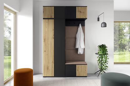 PK Ross 3 Hallway Set –  Upholstered Panels in Various Colours