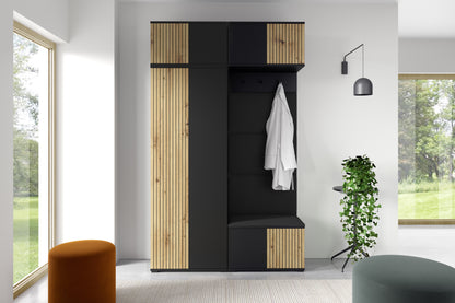 PK Ross 3 Hallway Set –  Upholstered Panels in Various Colours