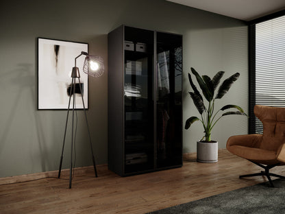 PI Sandbox Modular 2-Door Wardrobe – Antisol Black