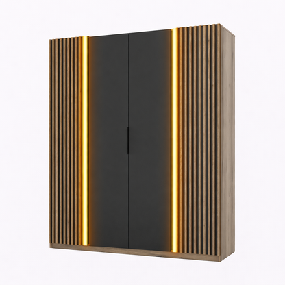 LE KAJA EV/BL-EV 2LAM 2F Wardrobe