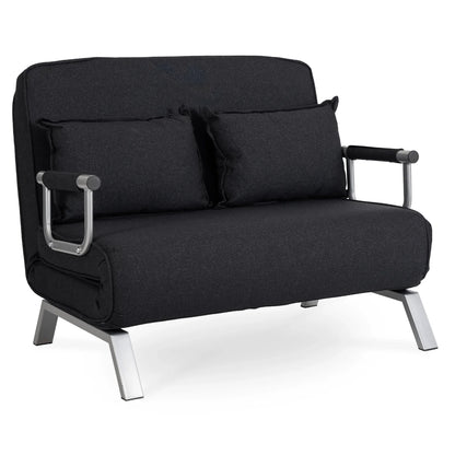 Elite BART 2 Black Two-Seater Armchair
