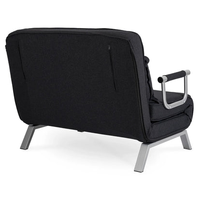Elite BART 2 Black Two-Seater Armchair