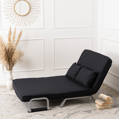 Elite BART 2 Black Two-Seater Armchair