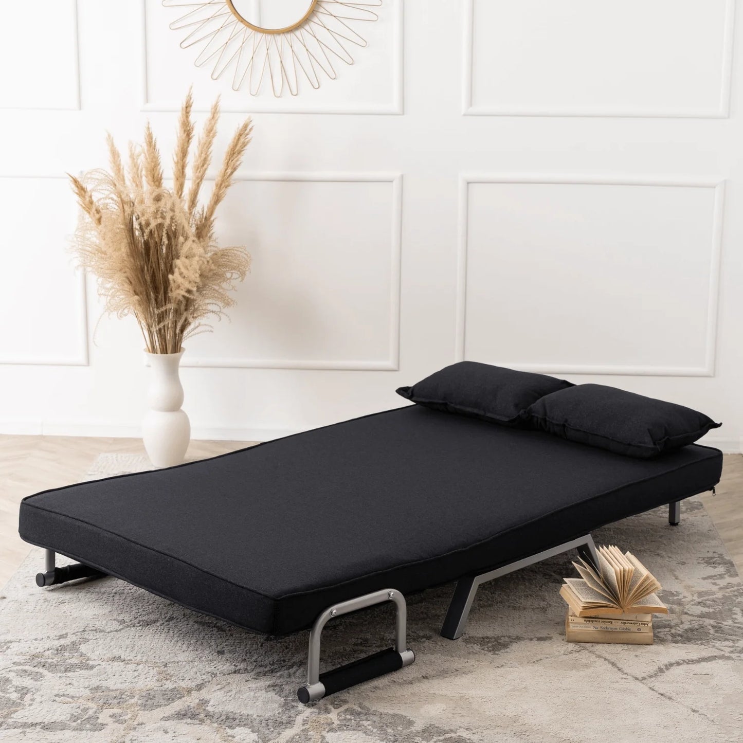 Elite BART 2 Black Two-Seater Armchair