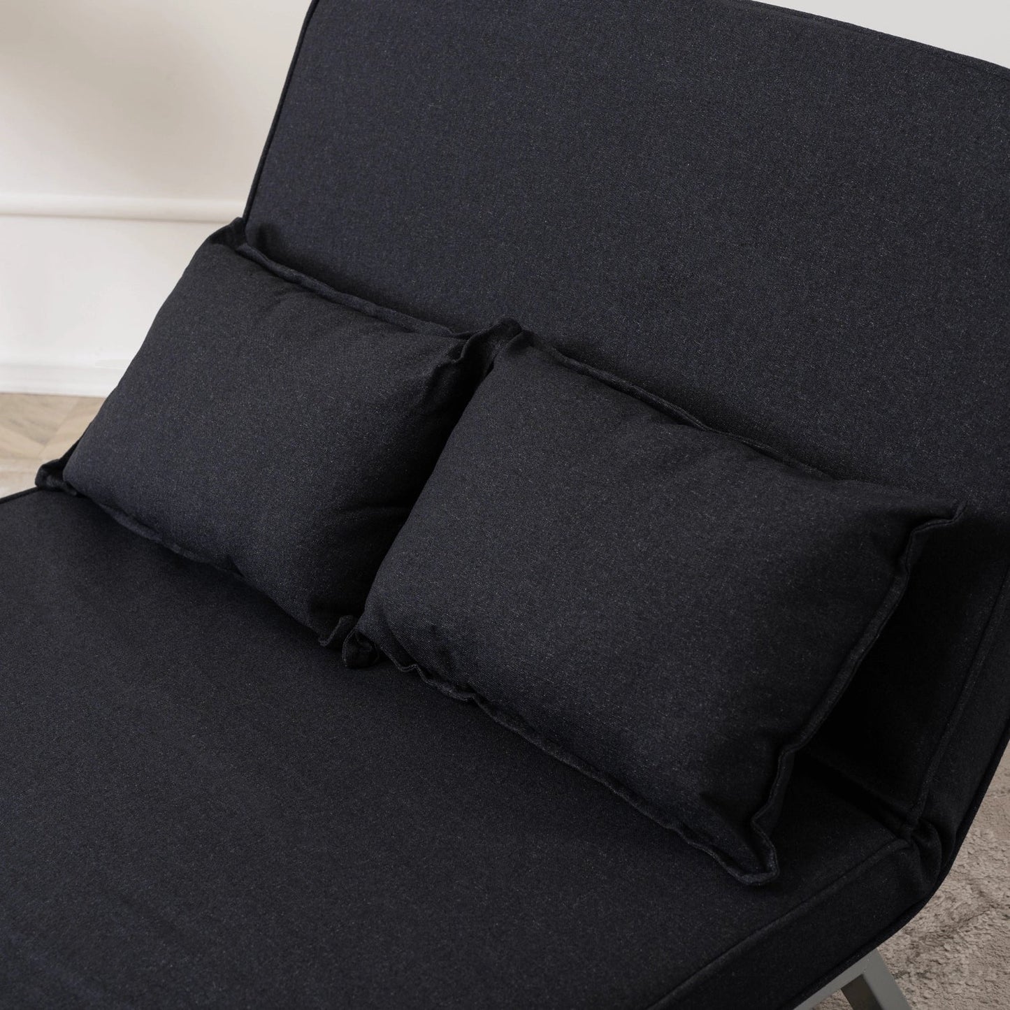 Elite BART 2 Black Two-Seater Armchair