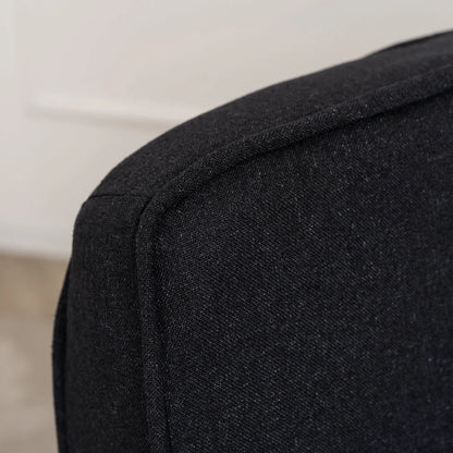 Elite BART 2 Black Two-Seater Armchair