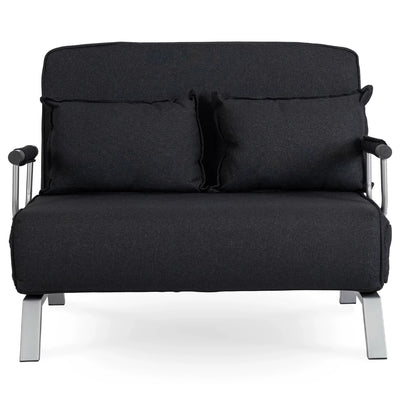 Elite BART 2 Black Two-Seater Armchair
