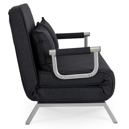 Elite BART 2 Black Two-Seater Armchair