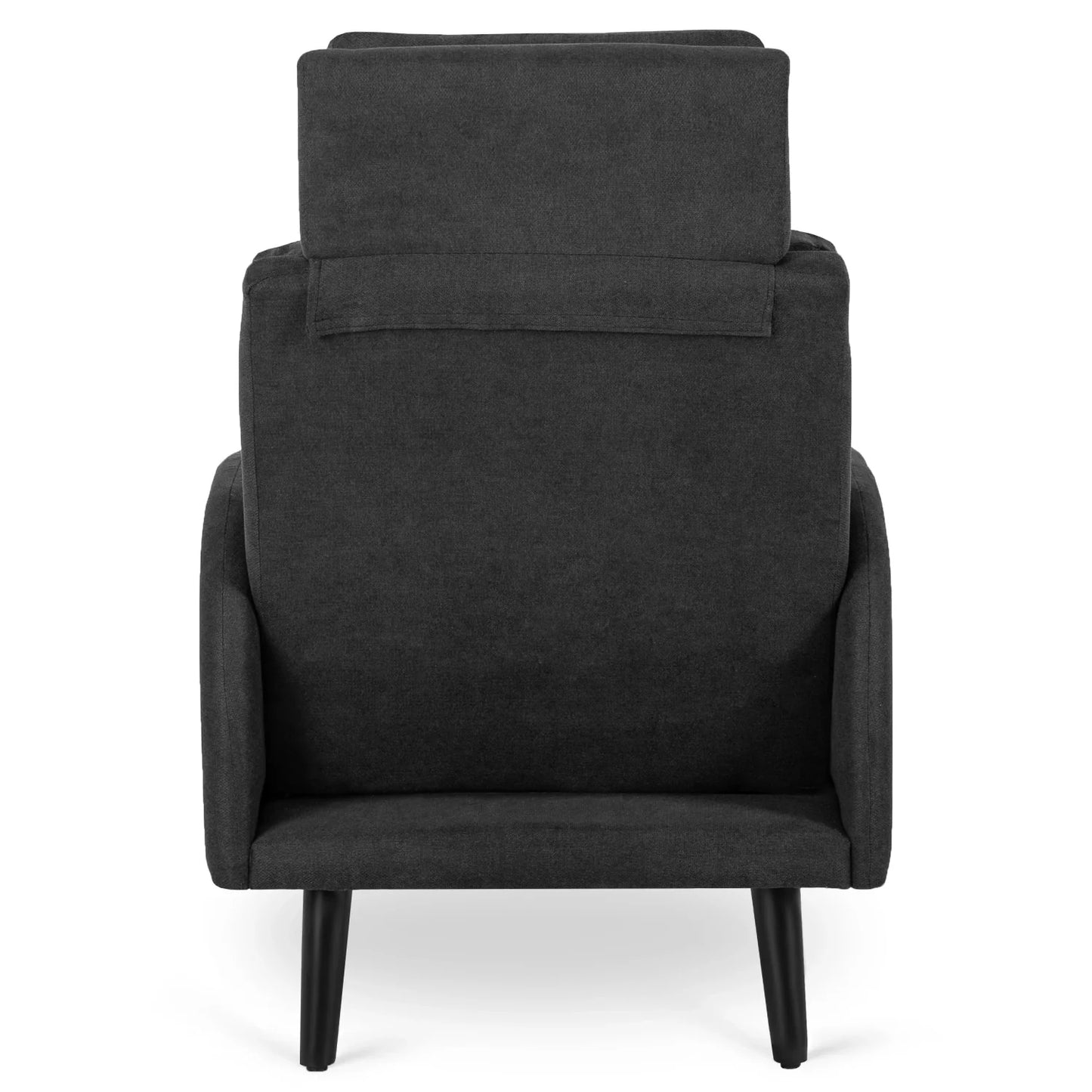 Elite HENRY Black Recliner Armchair with Footrest