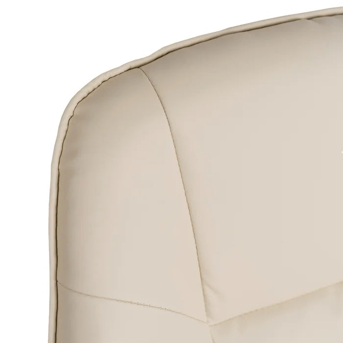 Elite CANO Massage Chair with Footrest Beige/Brown/Black