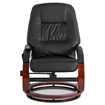 Elite CANO Massage Chair with Footrest Beige/Brown/Black