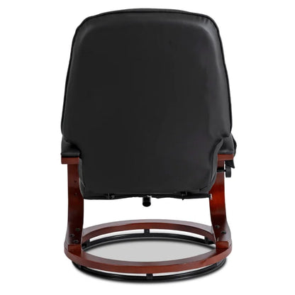 Elite CANO Massage Chair with Footrest Beige/Brown/Black