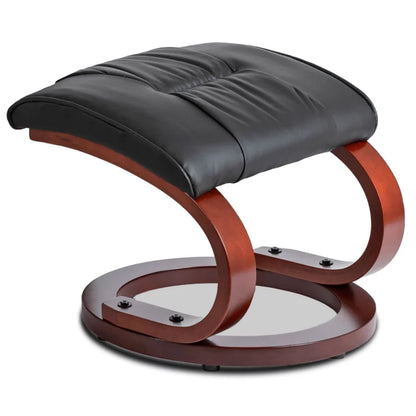 Elite CANO Massage Chair with Footrest Beige/Brown/Black