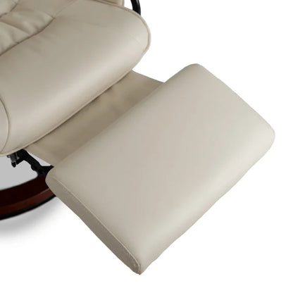 WEST Modern Massage Lounge Chair with Matching Footrest