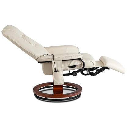 WEST Modern Massage Lounge Chair with Matching Footrest