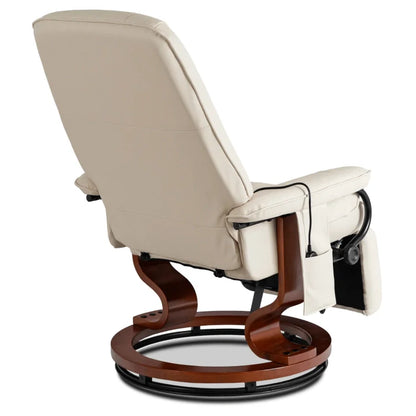 WEST Modern Massage Lounge Chair with Matching Footrest