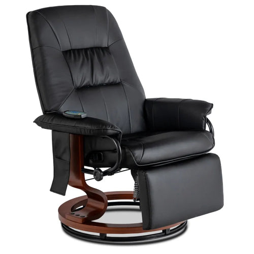 WEST Modern Massage Lounge Chair with Matching Footrest