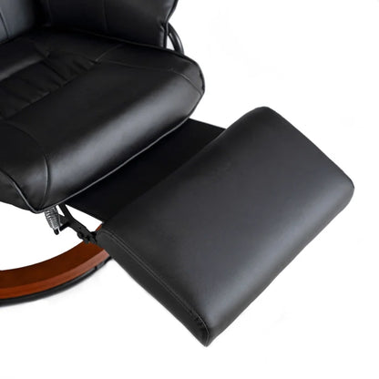 WEST Modern Massage Lounge Chair with Matching Footrest
