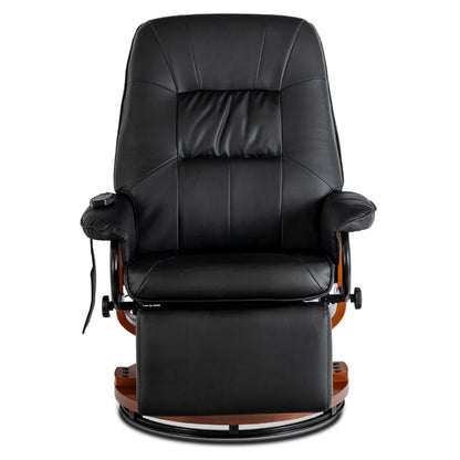 WEST Modern Massage Lounge Chair with Matching Footrest