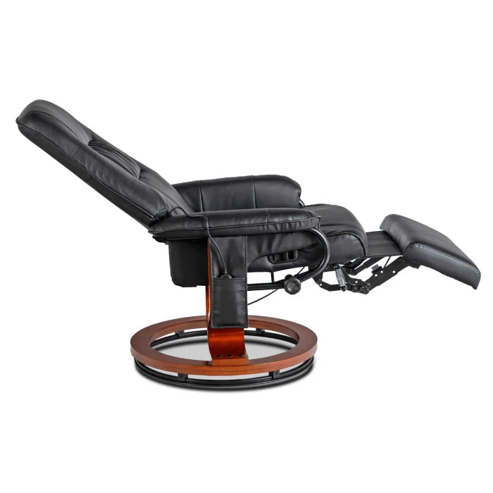 WEST Modern Massage Lounge Chair with Matching Footrest