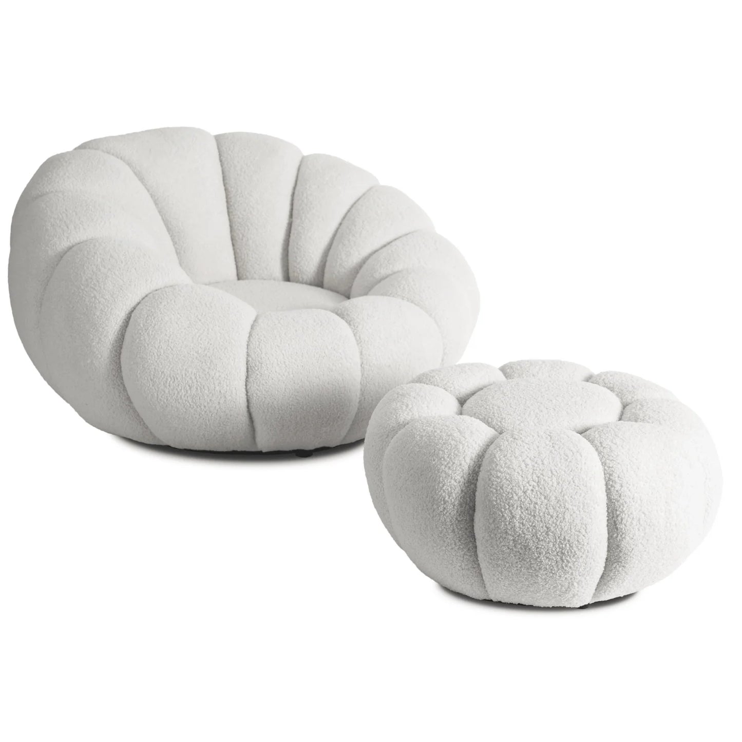 Elite PETTIT Cream Armchair Set