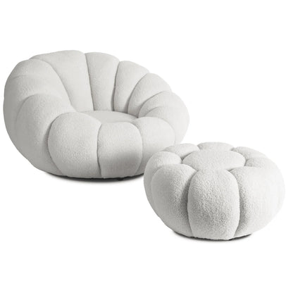 Elite PETTIT Cream Armchair Set