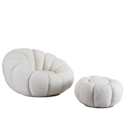 Elite PETTIT Cream Armchair Set