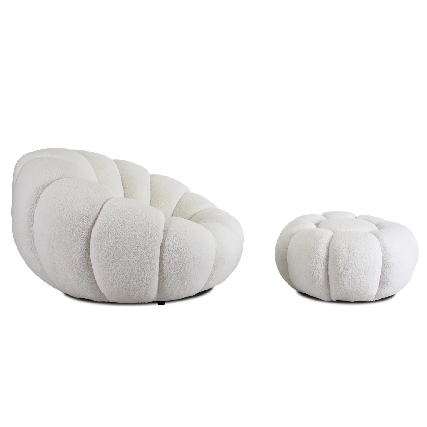Elite PETTIT Cream Armchair Set