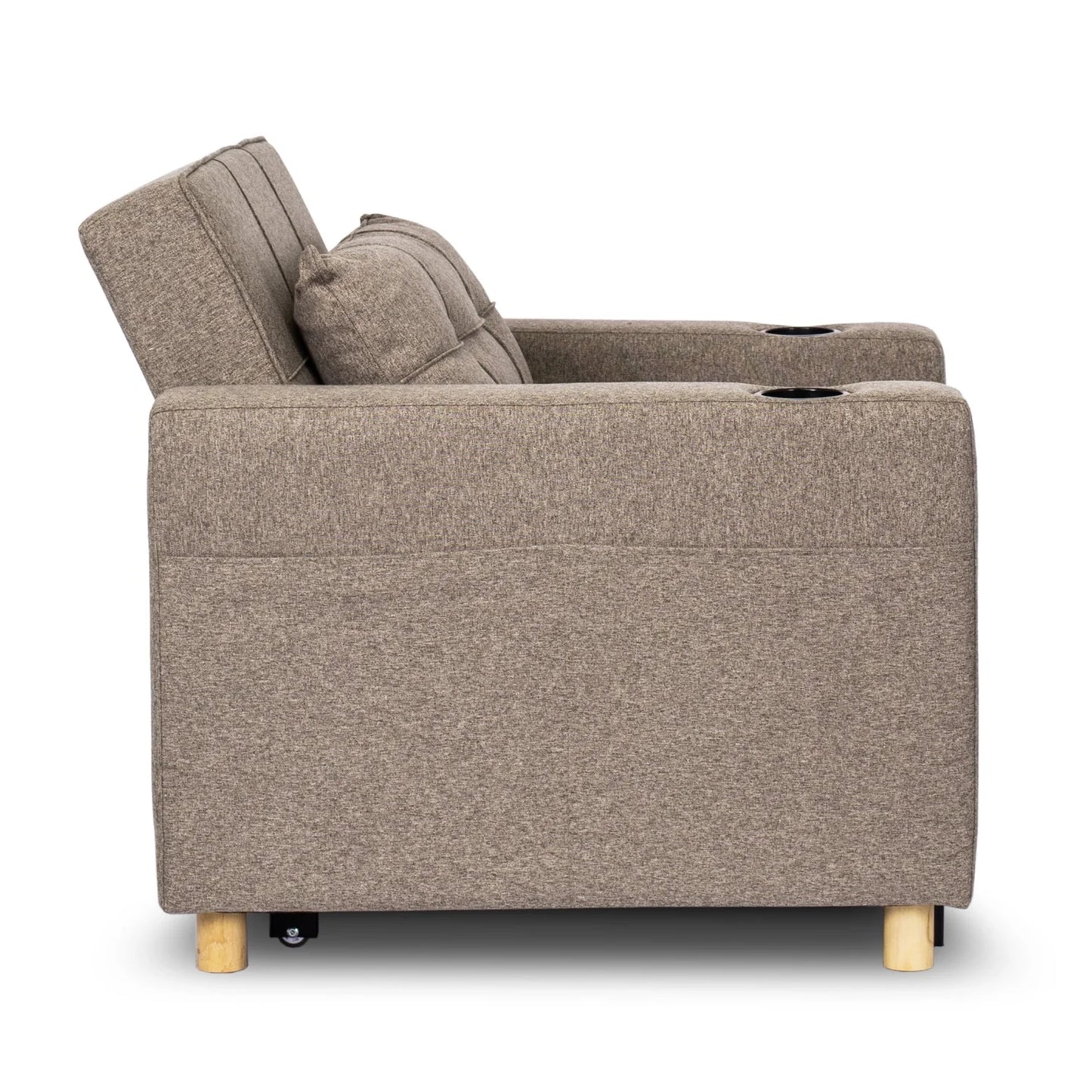 Elite SOLOR Beige Armchair Bed