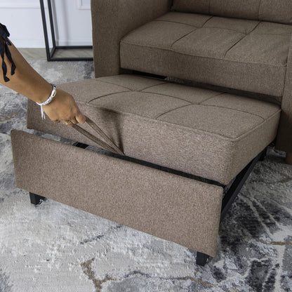 Elite SOLOR Beige Armchair Bed