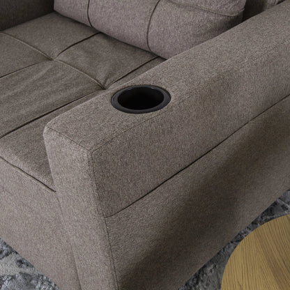 Elite SOLOR Beige Armchair Bed