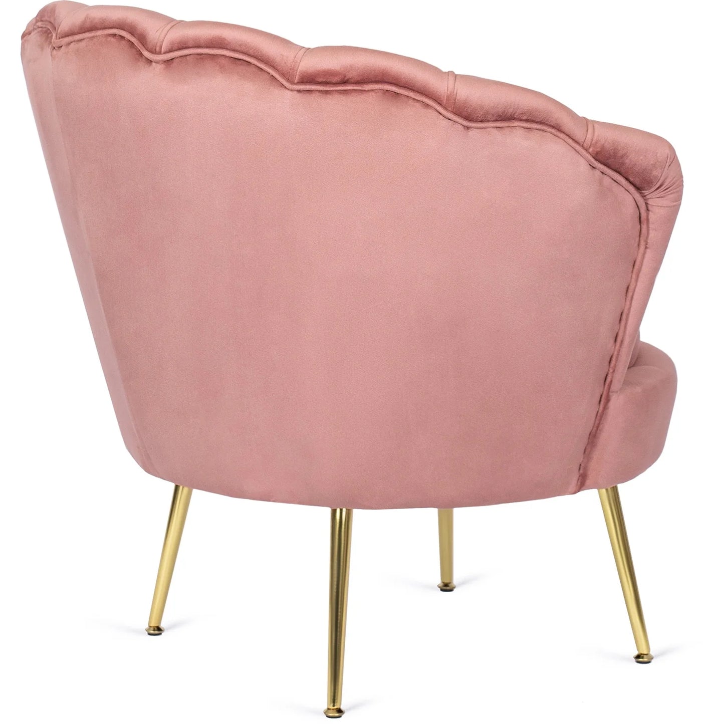 Elite ANGEL Pink Velvet Armchair