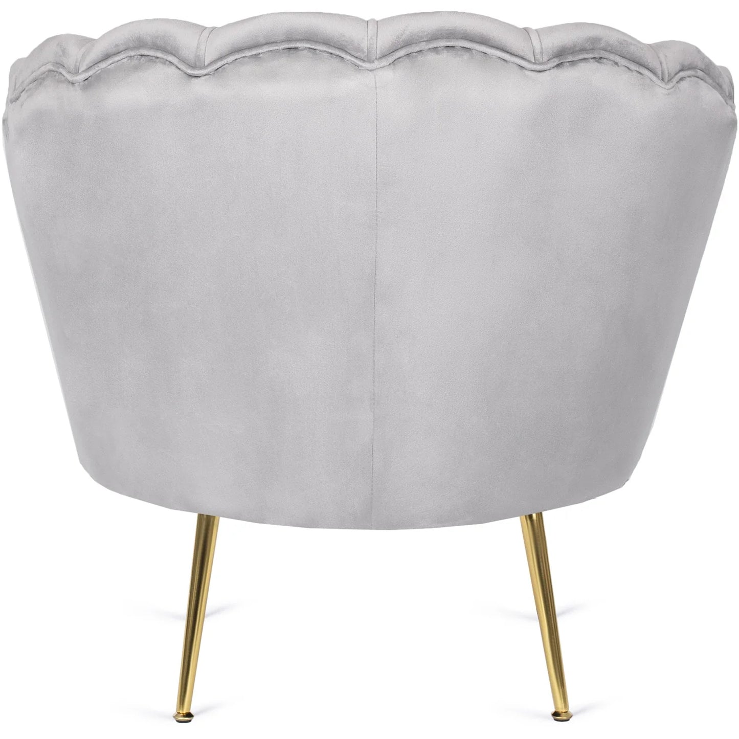 Elite ANGEL Grey Velvet Armchair