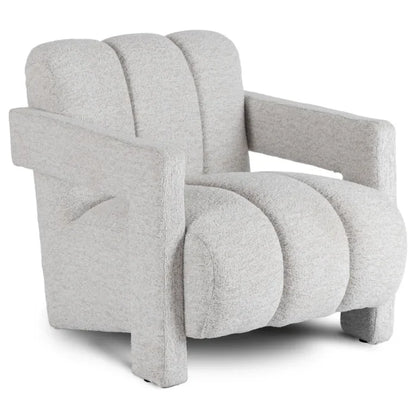 Elite BENDER Lounge Armchair for Living Room- Grey Modern