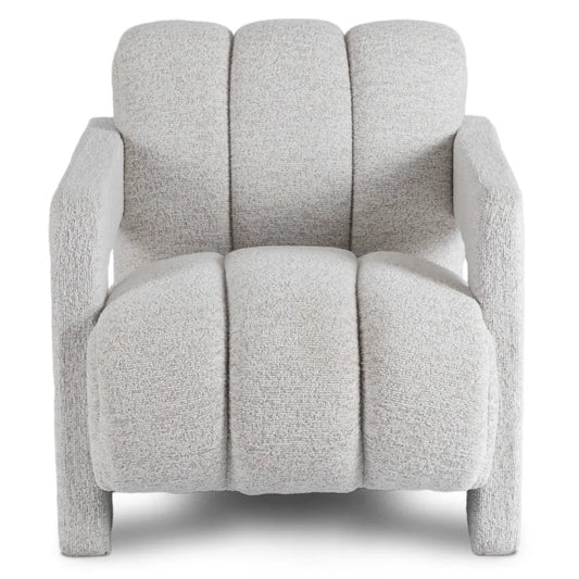 Elite BENDER Lounge Armchair for Living Room- Grey Modern