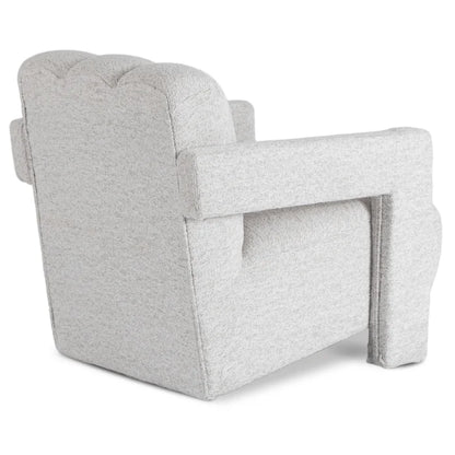 Elite BENDER Lounge Armchair for Living Room- Grey Modern