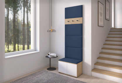 PK Sevilla 6 Hallway Wardrobe - Upholstered Panels in Various Colours