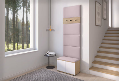 PK Sevilla 6 Hallway Wardrobe - Upholstered Panels in Various Colours