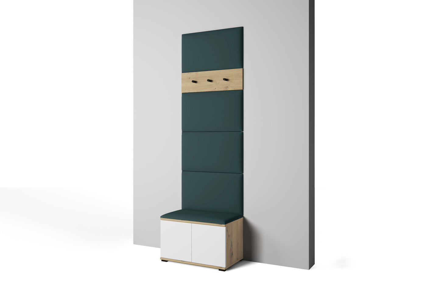PK Sevilla 6 Hallway Wardrobe - Upholstered Panels in Various Colours