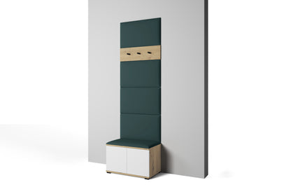 PK Sevilla 6 Hallway Wardrobe - Upholstered Panels in Various Colours