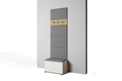 PK Sevilla 6 Hallway Wardrobe - Upholstered Panels in Various Colours